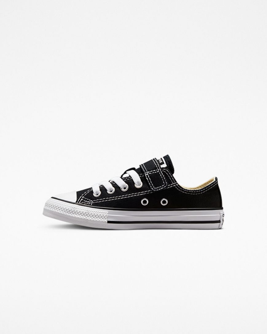 Tenis Converse Chuck Taylor All Star Easy-On Cano Baixo Menina Pretas Bege Branco | PT E094780